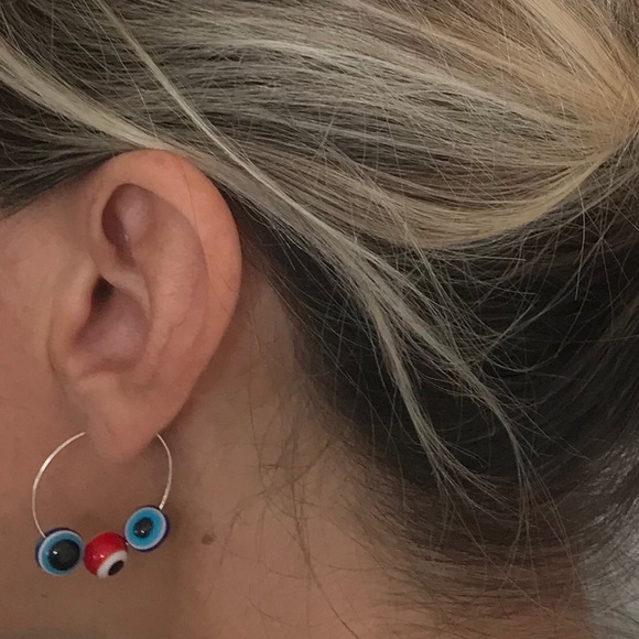 Evel Eye Earring - Picture 4 of 5